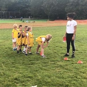 Football class, 5-7 yrs — Class at Pitsea Mount Community Hall