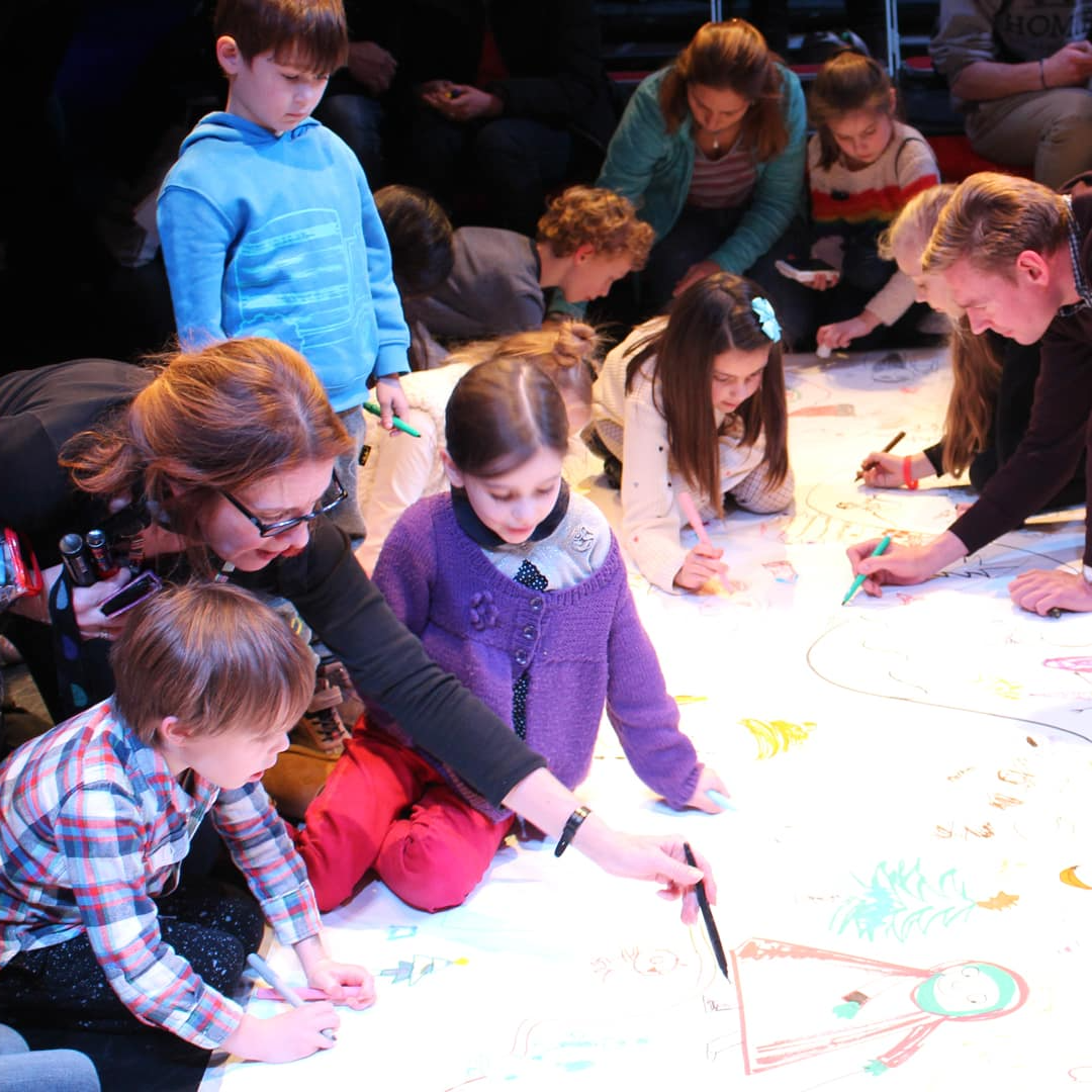 The Big Community Draw — Workshop at Half Moon Theatre