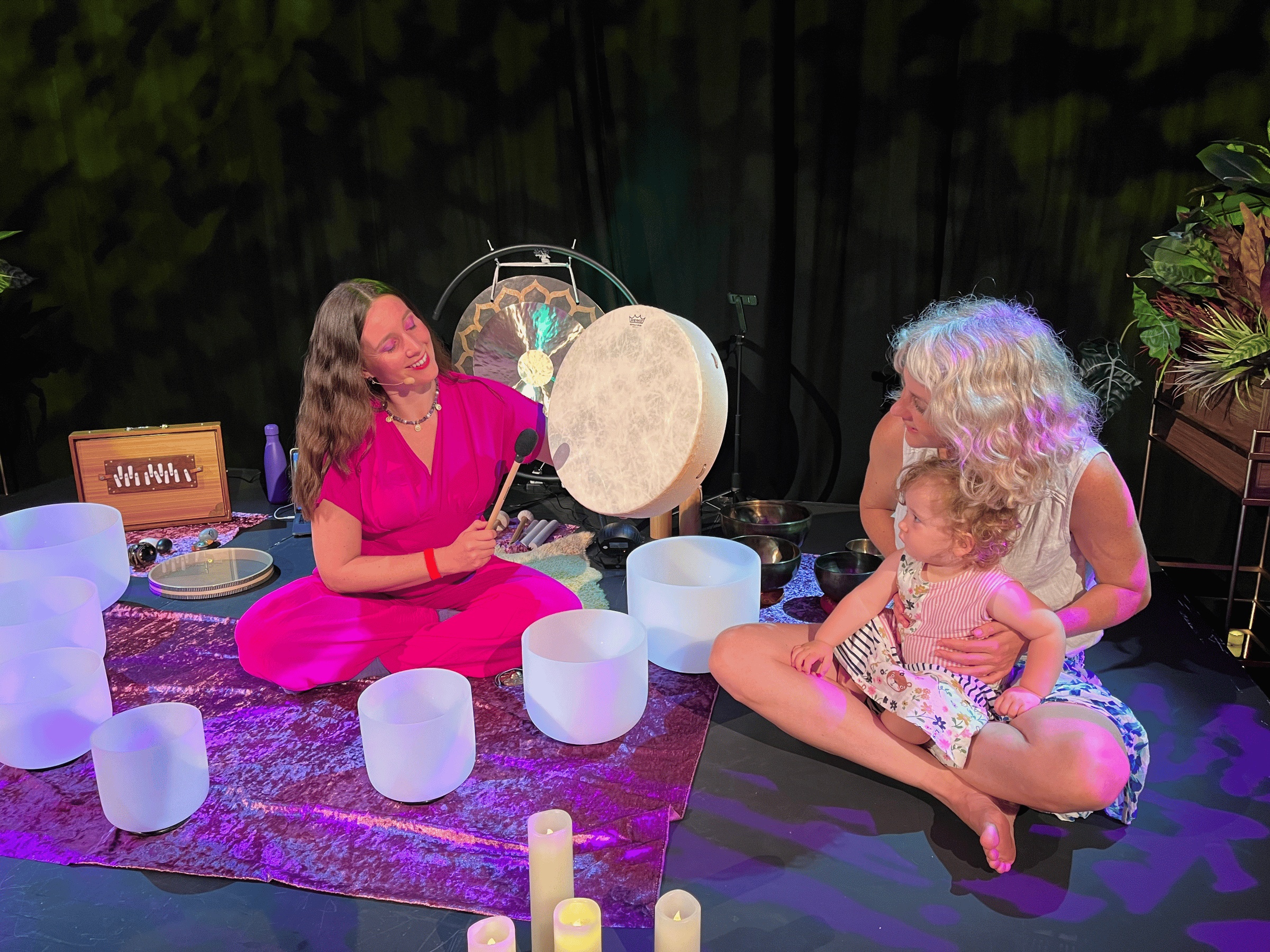 Parent and Baby Soundbath — Event at Kingswood House (Bovril Castle)