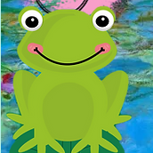 Monet Waterlilies and a Frog — Holiday Camp at Kensal Rise