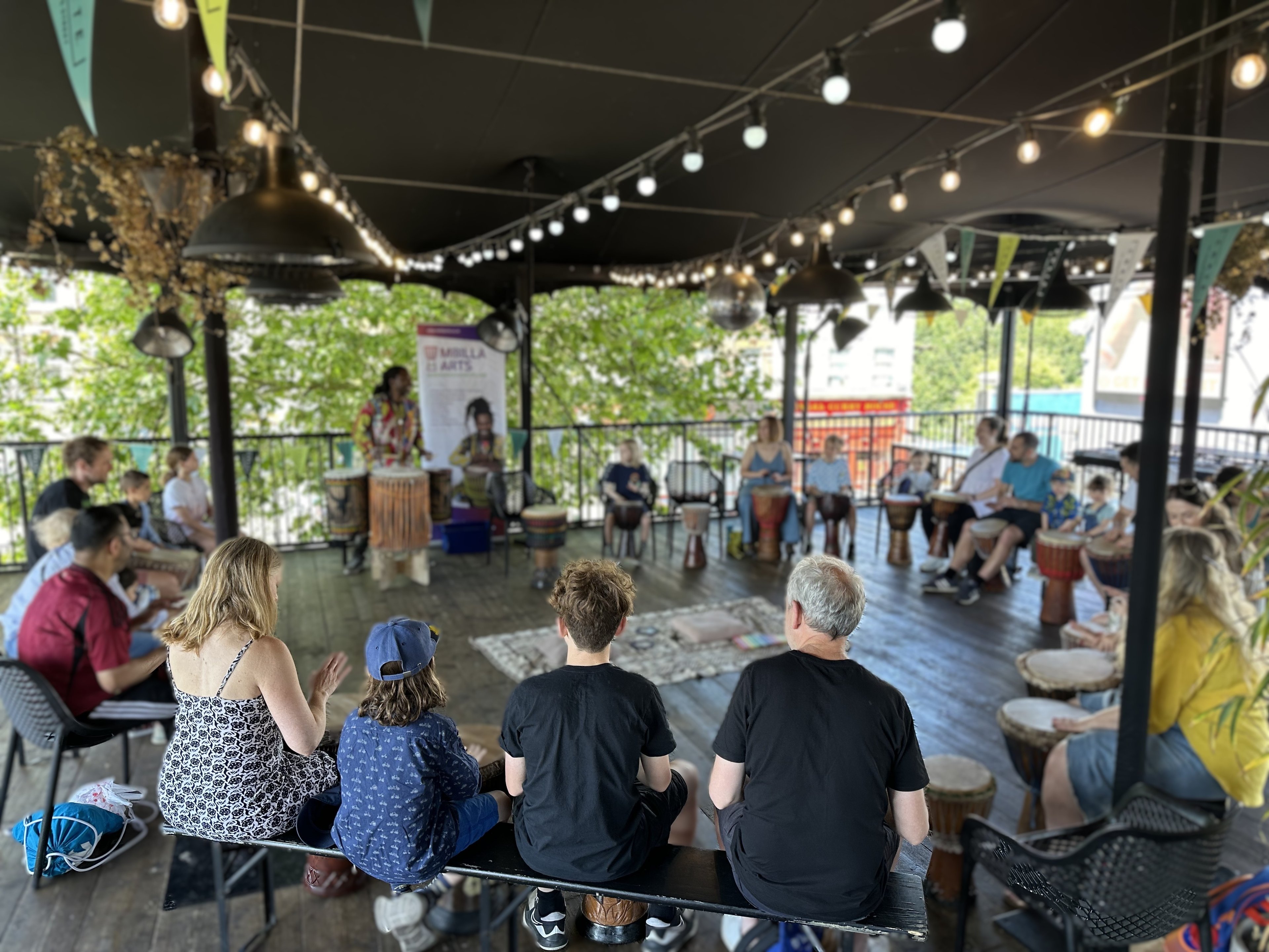 African Drumming Workshop for Families — Workshop at Crate St James