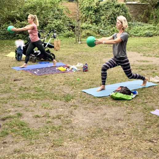 Mum and Baby Pilates — Class at The Harringay Club