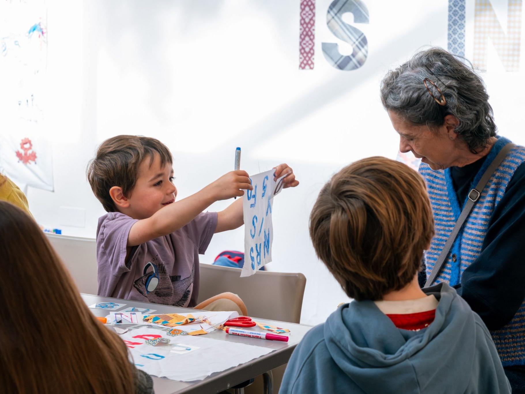 Family Space with Sadie St Hilaire — Workshop at South London Gallery
