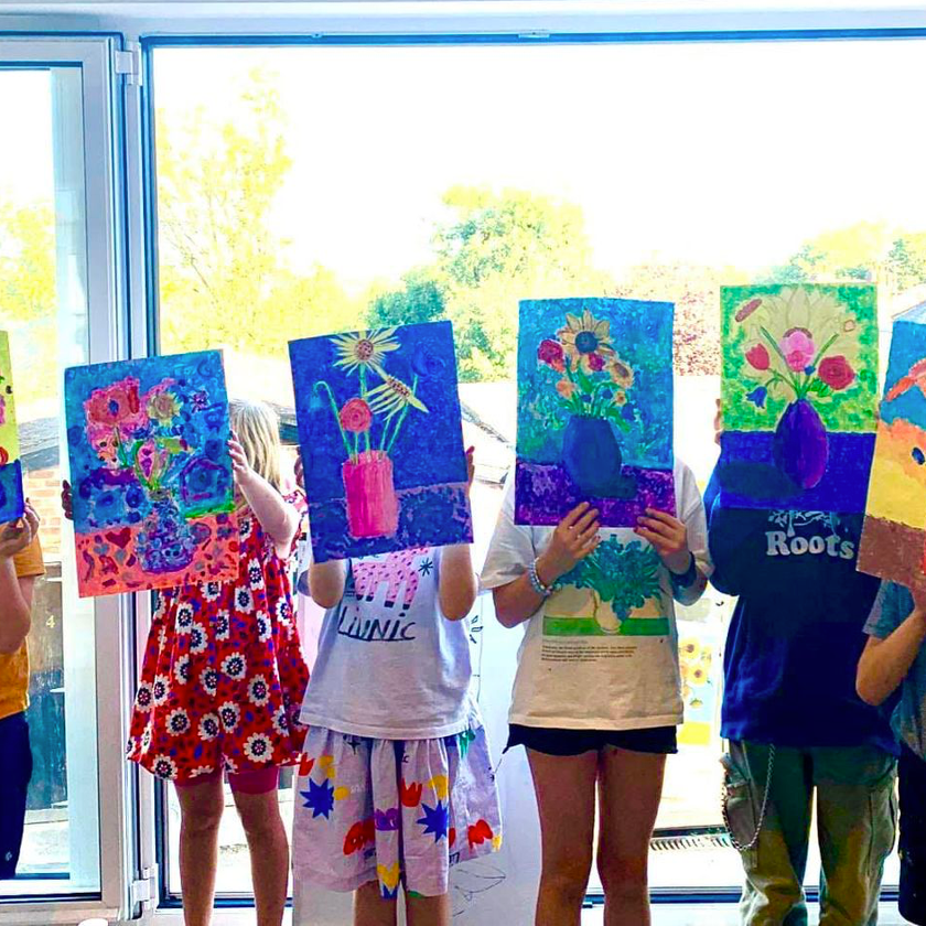 KidsArt, 4-8 yrs — Class at Radlett Library