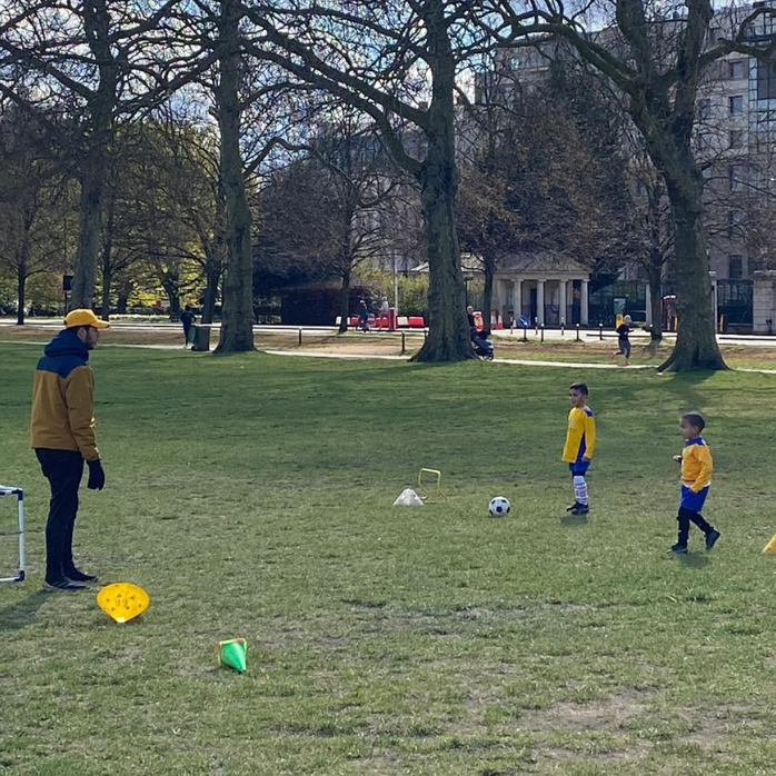 Tots Football, 3-4yrs — Class at Hyde Park