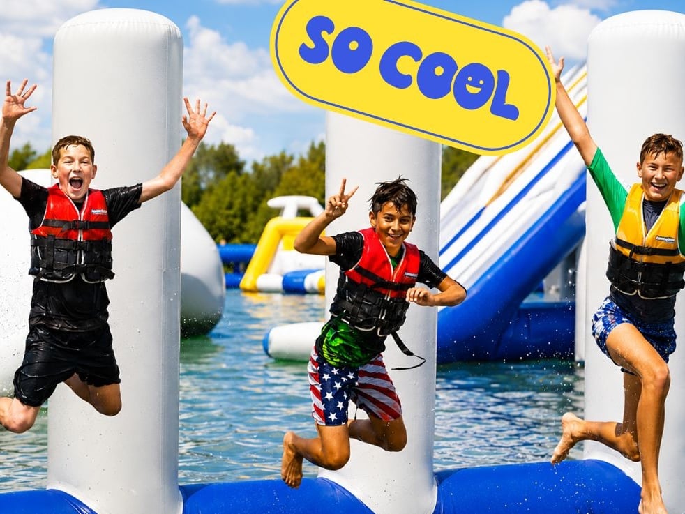 AquaPark, Ringo Ride.  Twickenham FUN! — Holiday Camp at Meeting Point: Twickenham Train Station 