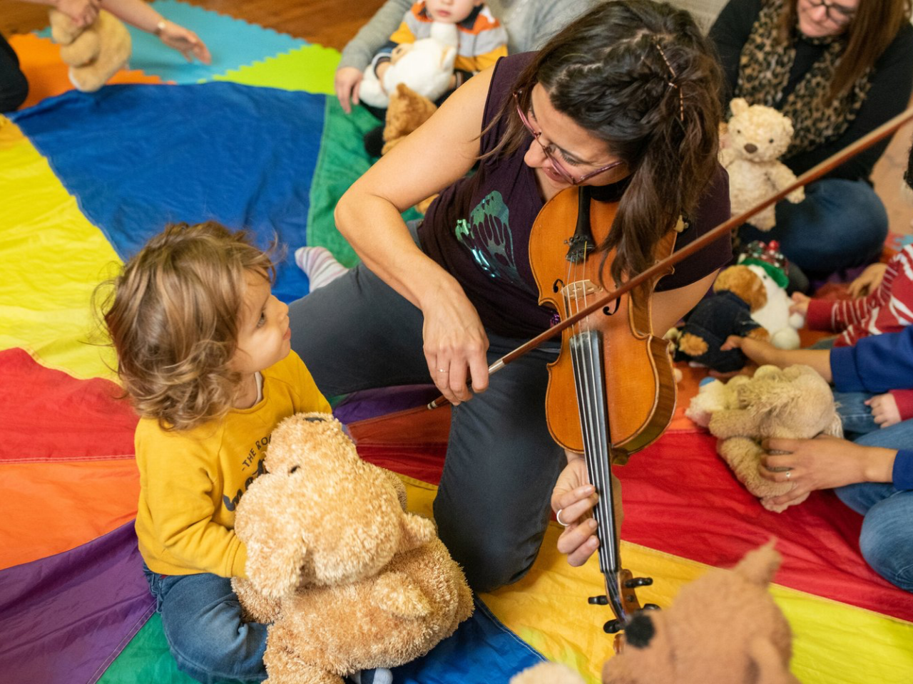 Boppin' Bunnies Interactive Music Blackheath — Performance at Tranquil Hall (Early Years building)