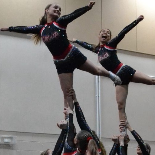 Ultimate Cheer Adult Cheer Classes — Class at La Retraite School