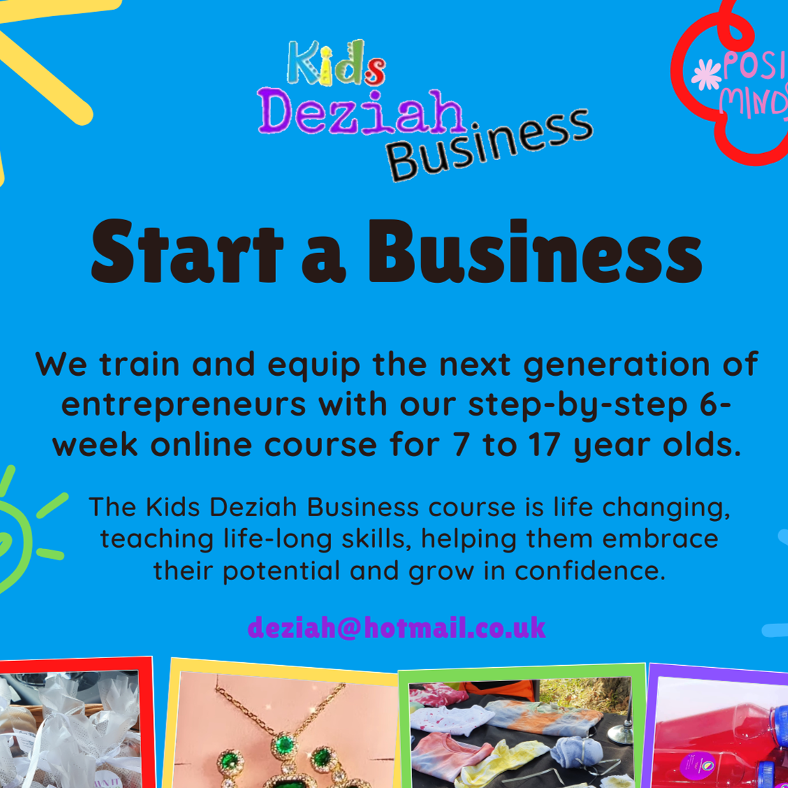 Kids Deziah Business
