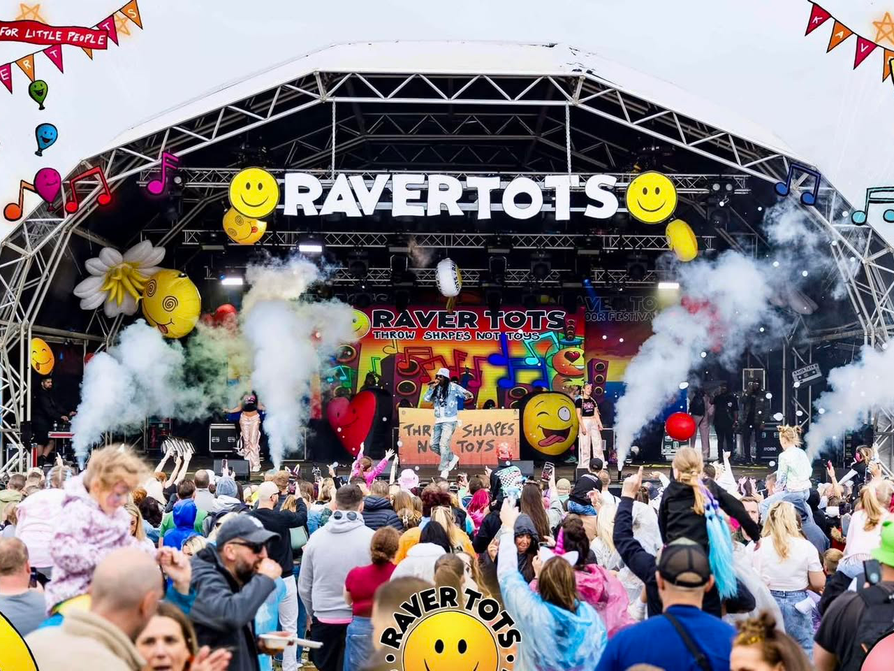 Raver Tots Outdoor Festival Southend ā Event at Garon Park Cricket Ground