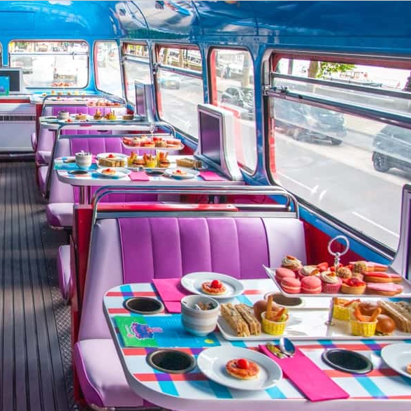 London: Peppa Pig Afternoon Tea Bus Tour — Event at Temple Embankment Bus Stop N