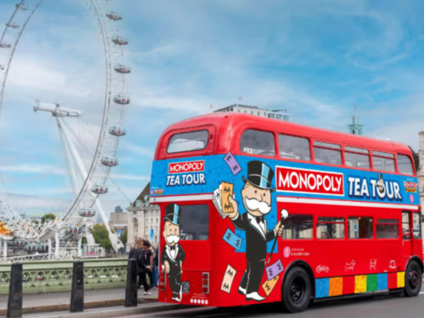 Monopoly London Tea Tour — Event at Temple Embankment Bus Stop N