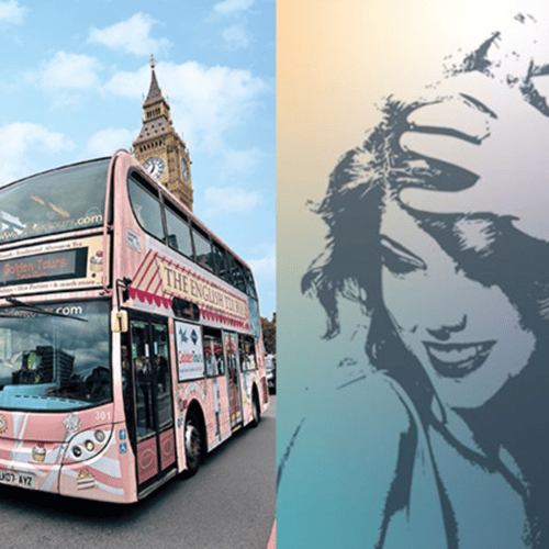 Taylor Swift Inspired Afternoon Tea Bus