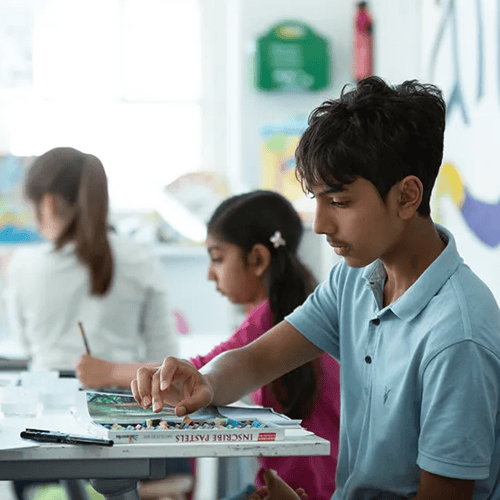 Secondary School Art Class (11+ Years)