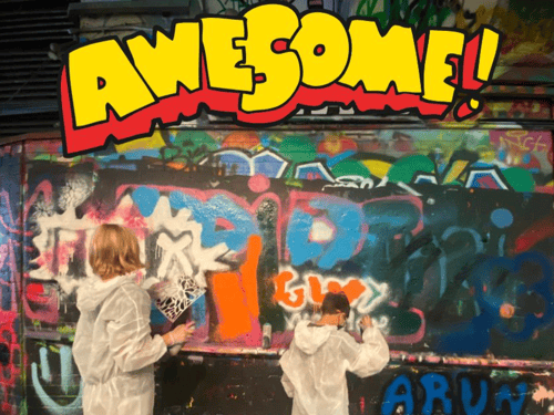 Graffiti Workshop & Splash Fountains