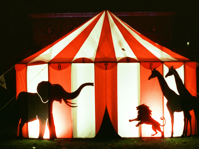 Papier-mâché Circus Animals