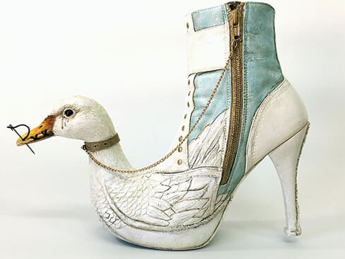 Spectacular Shoe Sculpture