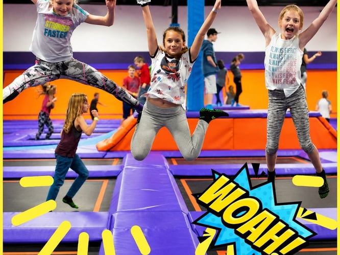 Big Energy Trampolines, VR Fun & City Farm!